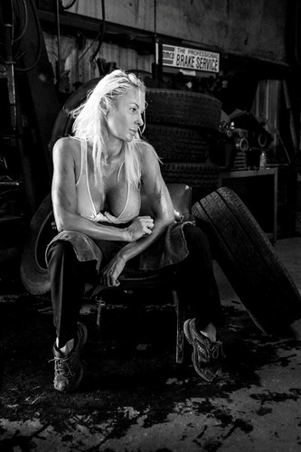Herb Ritts Fred with Tyres by and with Karin Wilzig