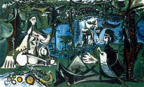 El Almuerzo, escenificación de Edouard Manet (1863), traducción de Pablo Picasso (1960). • <a style="font-size:0.8em;" href="http://www.flickr.com/photos/30735181@N00/8746795205/" target="_blank">View on Flickr</a>
