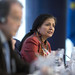 Lakshmi Puri, Acting Head of UN Women, speaks at the Conference on Women's Leadership in the Sahel.