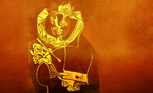 Autoretrato, pulsión de Doménikus Theokópoulos el Greco (1603), extrapolación de Pablo Picasso (1950). • <a style="font-size:0.8em;" href="http://www.flickr.com/photos/30735181@N00/8747925984/" target="_blank">View on Flickr</a>