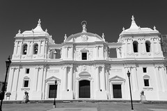 The cathedral in Leon, Nicaragua.