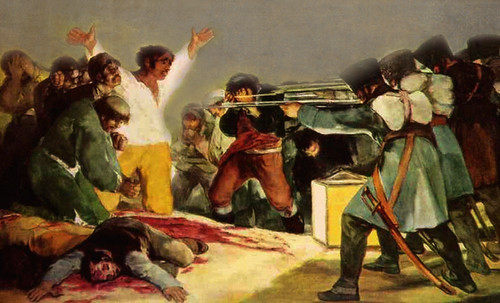 Fusilamientos, dramatizaciones de Francisco de Goya y Lucientes (1814), Edouard Manet (1868), Pablo Picasso (1951). • <a style="font-size:0.8em;" href="http://www.flickr.com/photos/30735181@N00/8746822305/" target="_blank">View on Flickr</a>