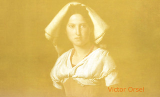 Vittoria Caldoni, idealización de Friedrich Overbeck (1824) y Víctor Orsel (1826), ensamble de Pablo Picasso (1953).