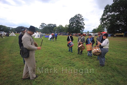 The Fife and Drums of the US Civil War Reenactment Society at the Shakerstone Festival 2016