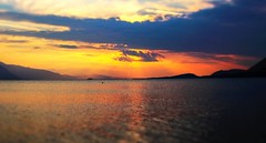 Greek Sunset Clouds