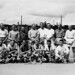 A men’s tennis group at an internment camp in the vicinity of Fredericton, New Brunswick / Groupe de joueurs de tennis dans un camp d’internement près de Fredericton (Nouveau-Brunswick)