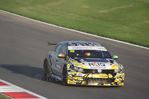 Aron Smith during the BTCC Brands Hatch Finale Weekend October 2016