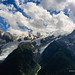 Panorama sur le massif du Mont-Blanc depuis le parc de Merlet • <a style="font-size:0.8em;" href="http://www.flickr.com/photos/53131727@N04/7863949992/" target="_blank">View on Flickr</a>