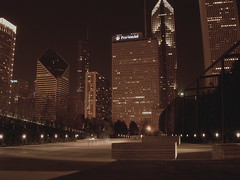 Millennium Park at night • <a style="font-size:0.8em;" href="http://www.flickr.com/photos/59137086@N08/7888194068/" target="_blank">View on Flickr</a>
