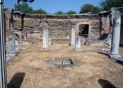 "Maritime Theater," Hadrian's Villa, view of impluvium