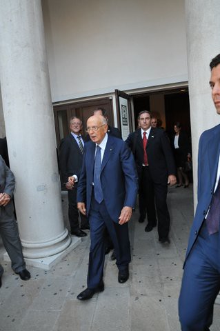 Voci Fuori Campo - Il Presidente della Repubblica Giorgio Napolitano