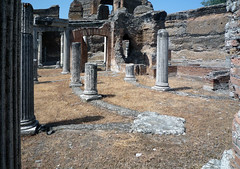 "Maritime Theater," Hadrian's Villa, view of atrium paving