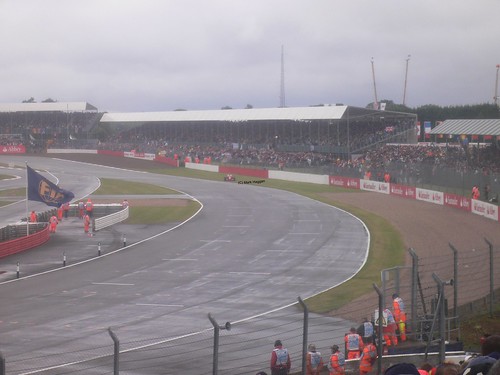 Massa spins off at the 2008 British Grand Prix