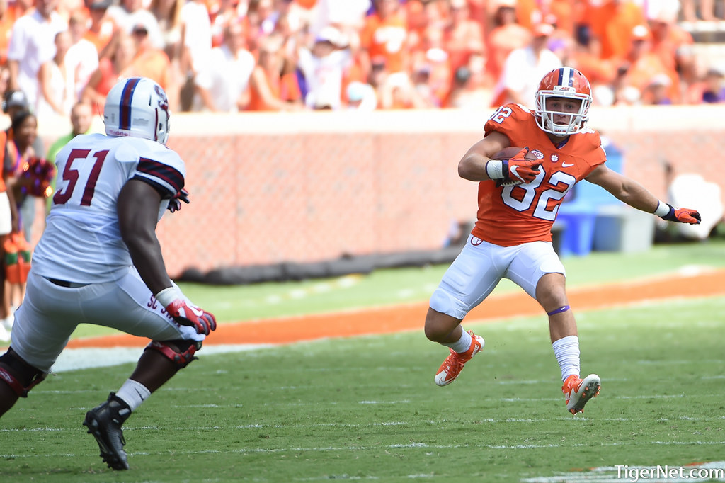 Clemson Football Photo of Adrien Dunn and SC State