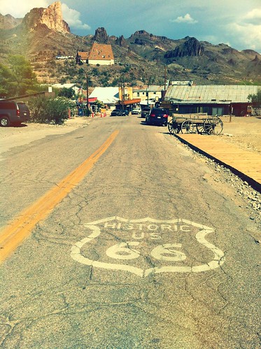 Historic Route 66 - Oatman, Arizona • <a style="font-size:0.8em;" href="http://www.flickr.com/photos/20810644@N05/8142839942/" target="_blank">View on Flickr</a>
