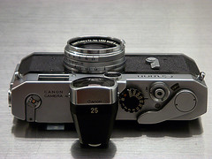 Canon P, Canon 25mm F/3.5, Canon Original Viewfinder