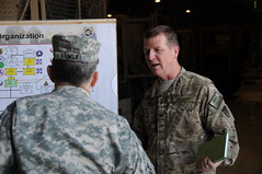 LTG Vangjel, Inspector General of the U.S. Army visits 401st AFSB