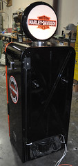 Gas Pump Style Vintage Refrigerator Kegerator • <a style="font-size:0.8em;" href="http://www.flickr.com/photos/85572005@N00/8223480563/" target="_blank">View on Flickr</a>