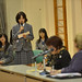 UN Women Executive Director Michelle Bachelet participates in an interactive discussion with students from Shibuya Junior and Senior High School on 12 November 2012