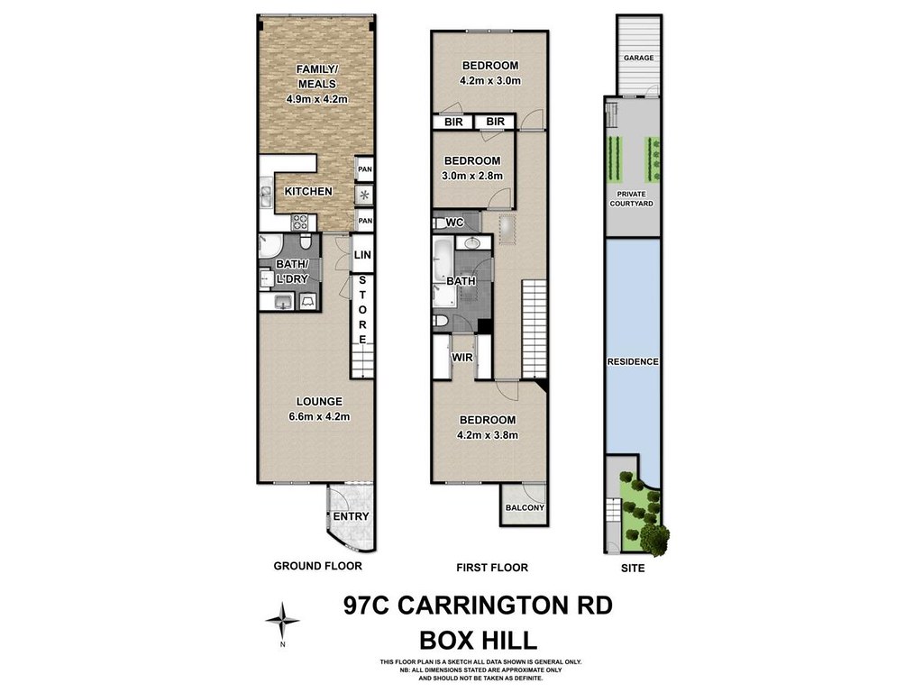 97C Carrington Road, Box Hill Vic 3128 floorplan