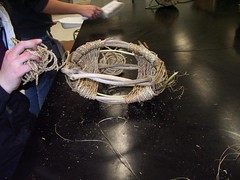 weaving with twined seagrass • <a style="font-size:0.8em;" href="http://www.flickr.com/photos/90497003@N03/8239817144/" target="_blank">View on Flickr</a>