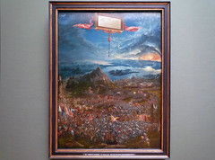 Altdorfer, The Battle of Issus on wall