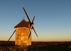 Migé (Yonne, Bourgogne, Fr) - Moulin à vent Dautin