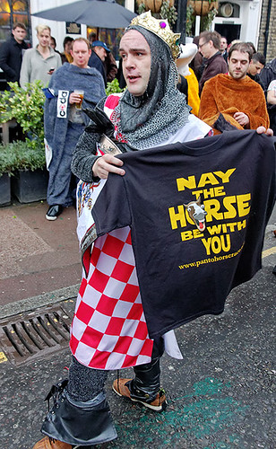 Greenwich pantomime horse race
