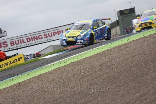 Dan Welch in BTCC race 2 during the Knockhill Weekend 2016