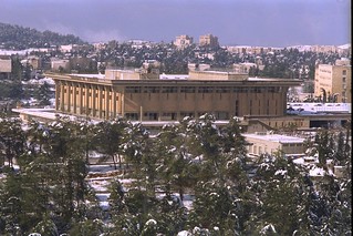 Knesset in the Snow