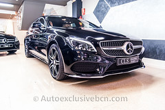 Mercedes-Benz CLS 350 d - AMG PLUS - SHOOTING BRAKE - ( mod.2016) - Carbono -Negro Obsidiana - Piel Beige
