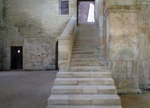 Stairs to Dormatory, Abbaye de Fontenay