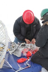 Rigging the balloon termination line • <a style="font-size:0.8em;" href="http://www.flickr.com/photos/27717602@N03/8324453815/" target="_blank">View on Flickr</a>