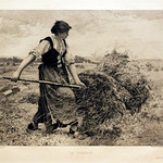 <b>La Faneuse</b><br/> Mathilde Teyssonniéres after Julien Dupré (Etching)(1880)<a href="//farm9.static.flickr.com/8365/8451334518_180b8cfa0b_o.jpg" title="High res">&prop;</a>

