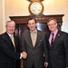 From left - Conor Hennigan, GM, Malton Hotel Killarney, Michael Vaughan, IHF President and Tim Fenn, IHF Chief Executive