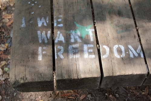We want freedom