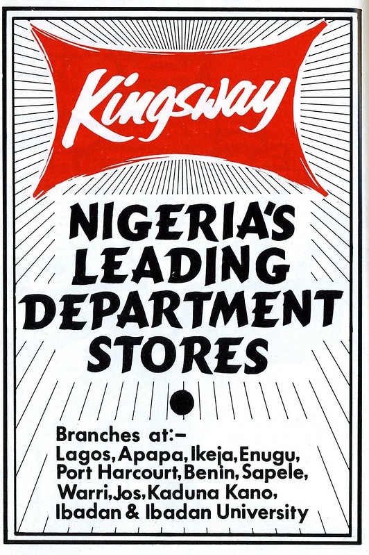 Guide to Lagos 1975 044 kingsway stores<br/>© <a href="https://flickr.com/people/30616942@N00" target="_blank" rel="nofollow">30616942@N00</a> (<a href="https://flickr.com/photo.gne?id=8487636461" target="_blank" rel="nofollow">Flickr</a>)