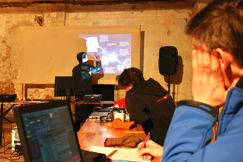Workshop Resolume / Videomapping / Live video on the stage • <a style="font-size:0.8em;" href="http://www.flickr.com/photos/83986917@N04/8629814220/" target="_blank">View on Flickr</a>
