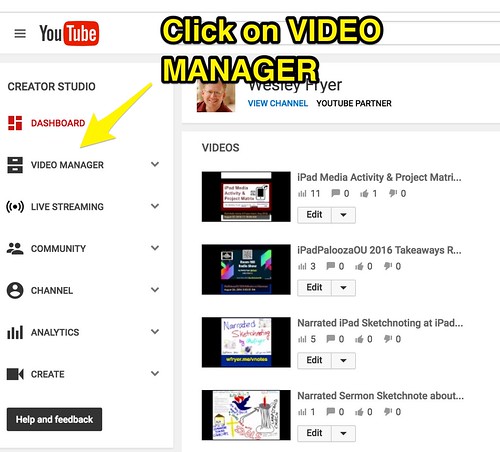 Open YouTube Video Manager by Wesley Fryer, on Flickr