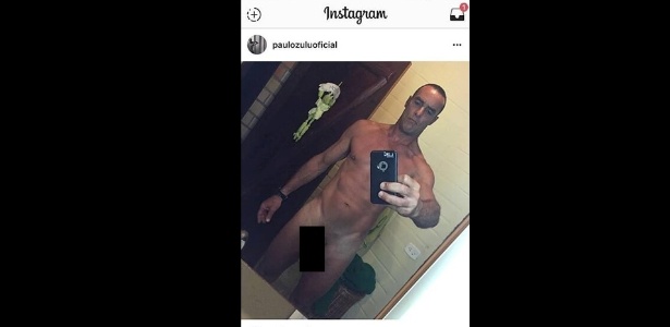 Paulo Zulu tem foto íntima postada na web e se desculpa: "Hackeada"