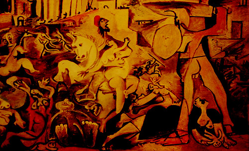 Rapto de las Sabinas, recreación de Jacques Louis David (1799), apropiación de Pablo Picasso (1962). • <a style="font-size:0.8em;" href="http://www.flickr.com/photos/30735181@N00/8747964486/" target="_blank">View on Flickr</a>