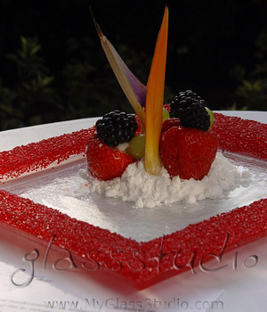 square_glass_fruit_dessert_plate