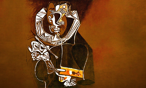 Autoretrato, pulsión de Doménikus Theokópoulos el Greco (1603), extrapolación de Pablo Picasso (1950). • <a style="font-size:0.8em;" href="http://www.flickr.com/photos/30735181@N00/8747925384/" target="_blank">View on Flickr</a>