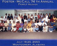 Foster-McCall 74th Annual Family Reunion, 2003