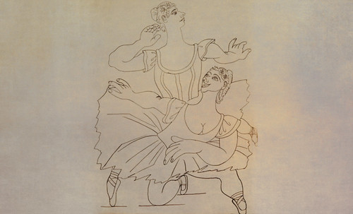 Escenas de Rituales del Ballet, obras de Edgar Degas (1890), interpretaciones y ambientaciones de Pablo Picasso (1919). • <a style="font-size:0.8em;" href="http://www.flickr.com/photos/30735181@N00/8747897030/" target="_blank">View on Flickr</a>