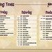 MMF2004 Playing Times