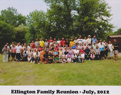 Ellington Family Reunion, 2012, Youngstown, OH