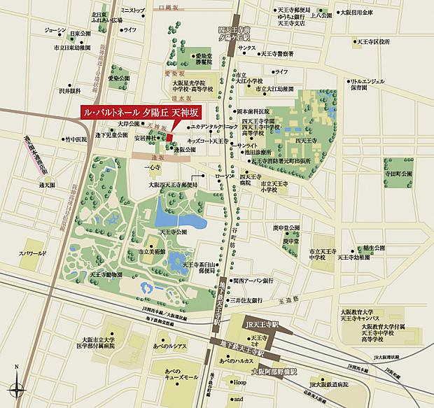 地図を見ると天王寺動物園が一番近いのでは...