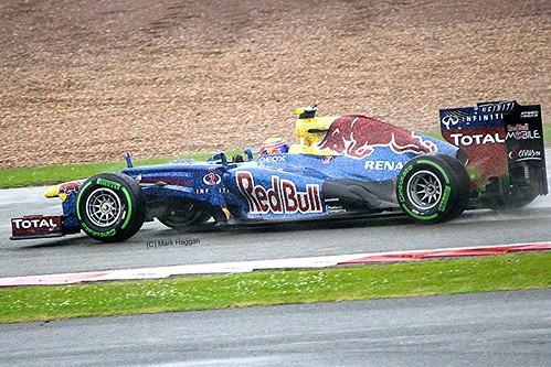 Mark Webber at Silverstone