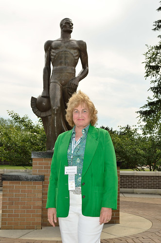 Pictures at the Sparty Statue